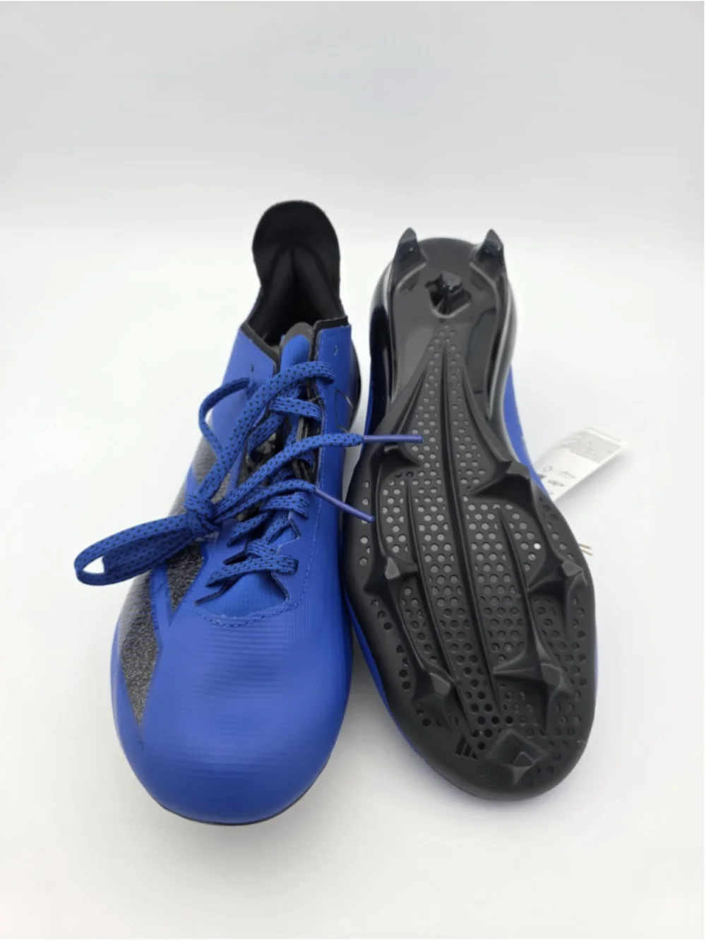 NEW adidas Adizero Electric II Football Cleats Blue Black JH8745 Men's Size 8.5